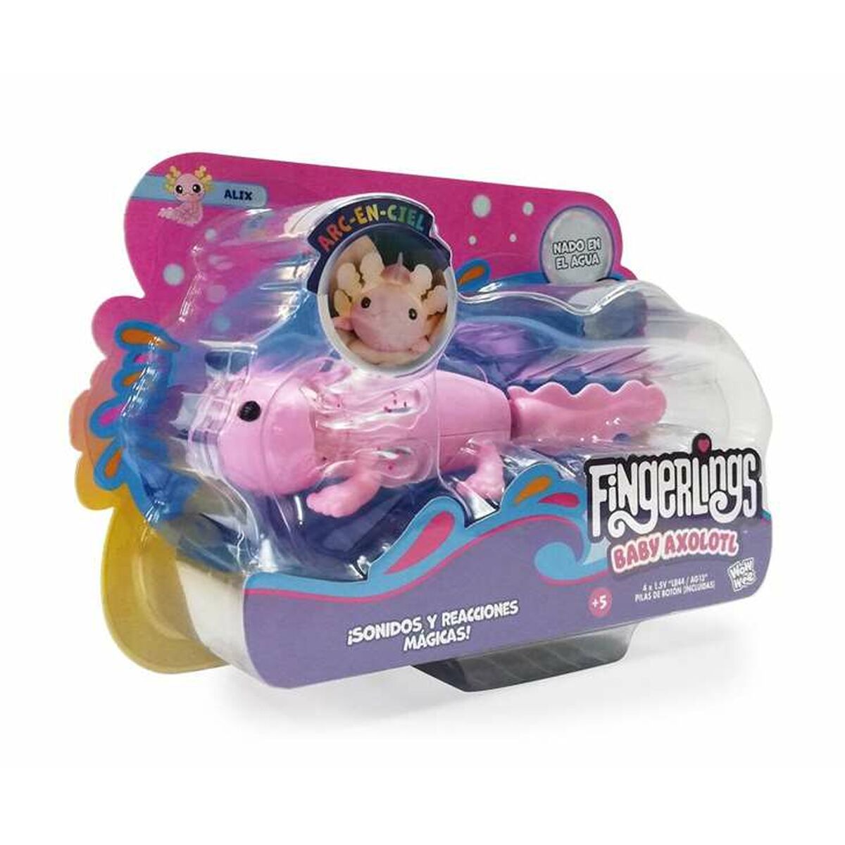 Figurine de Acțiune Bizak Fingerlings Axolotl - Jucarii si jocuri, Păpuși și figurine