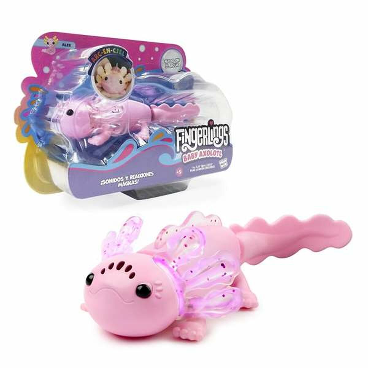 Figurine de Acțiune Bizak Fingerlings Axolotl - Jucarii si jocuri, Păpuși și figurine