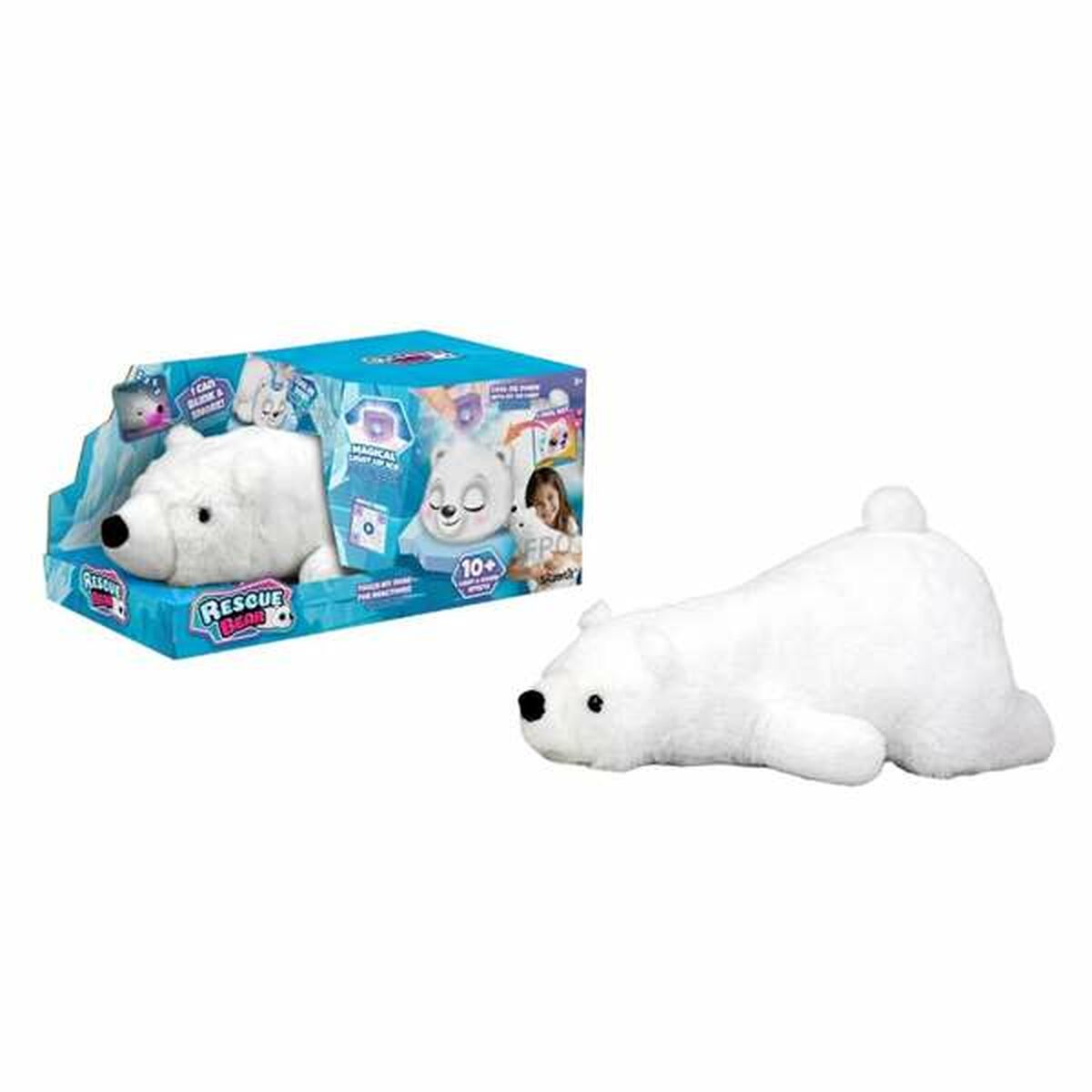 Urs de Pluș Bizak Rescue Bear Alb - Jucarii si jocuri, Jucării electronice