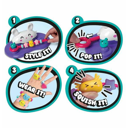 Kit de Creare Brățări și Coliere Bizak Super Squeeze - Jucarii si jocuri, Activități creative
