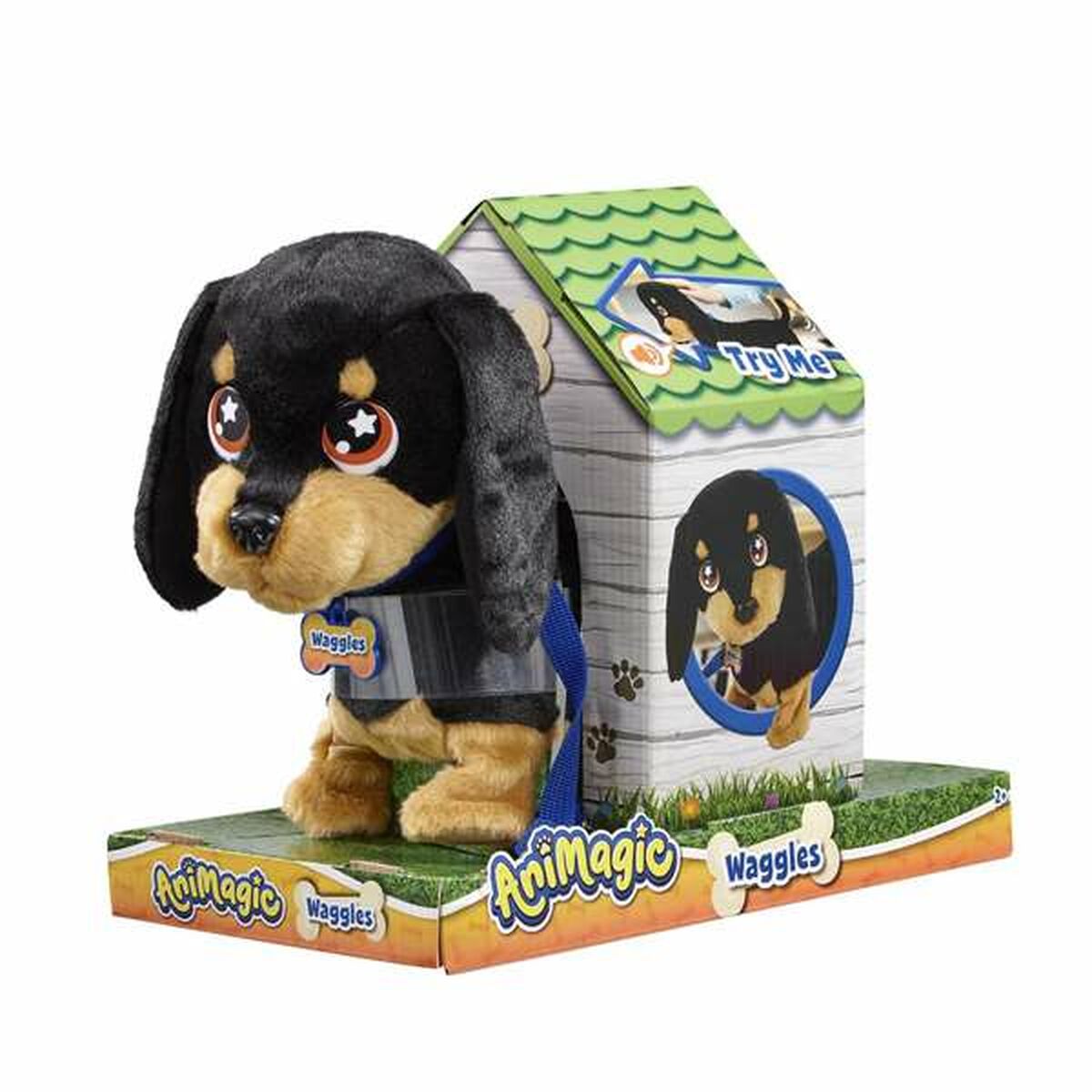Câine Interactiv Bizak Waggles - Jucarii si jocuri, Jucării electronice