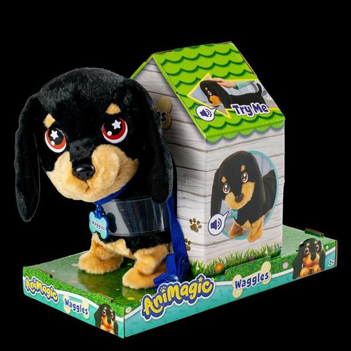 Câine Interactiv Bizak Waggles - Jucarii si jocuri, Jucării electronice