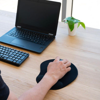 Covoraș de șoarece TooQ TQMP1001-B Negru - Tehnică de calcul, Accesorii