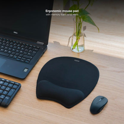 Covoraș de șoarece TooQ TQMP1002-B Negru - Tehnică de calcul, Accesorii