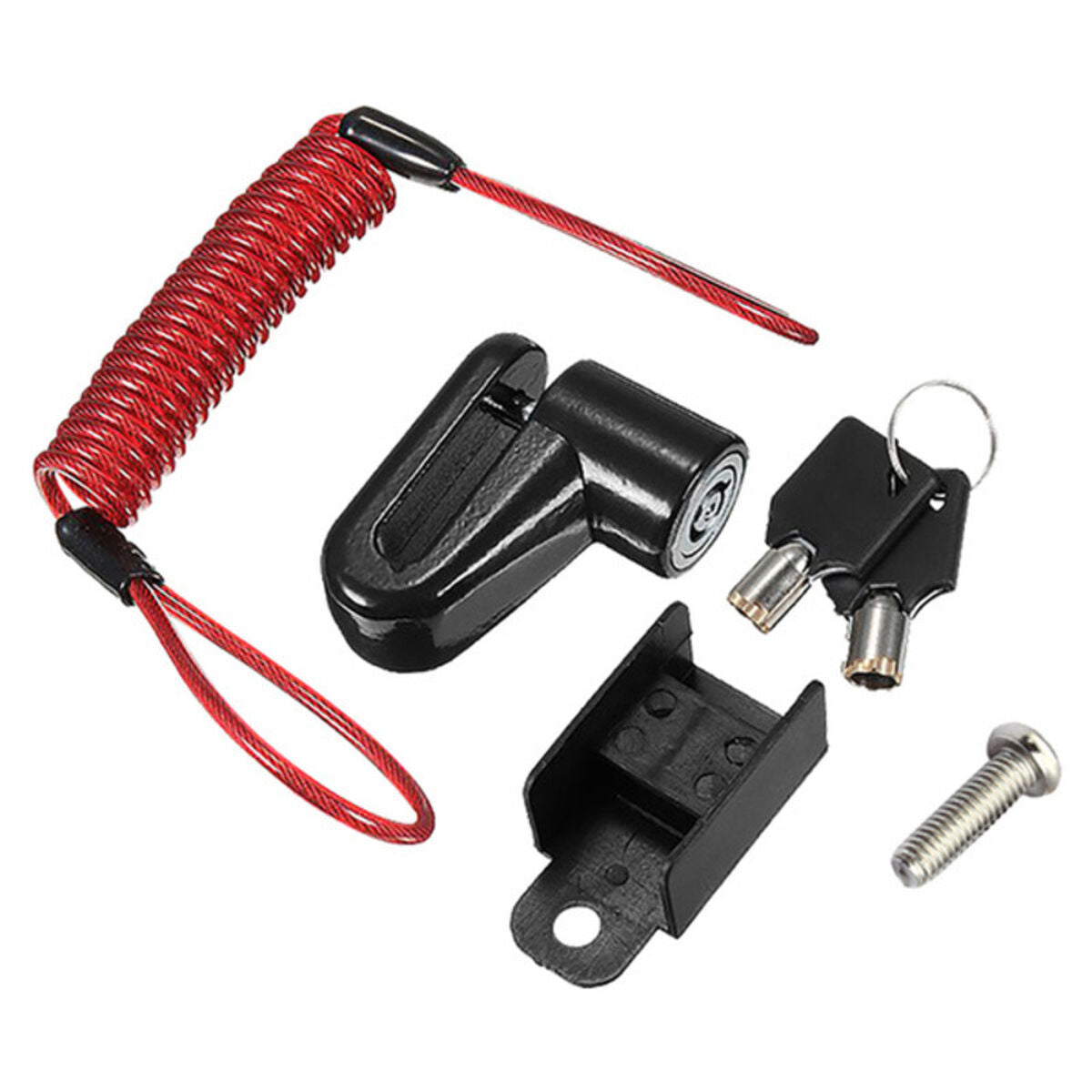 Cheie antifurt Youin M1008 8"-10" Negru - Sport și în aer liber, Mobilitate urbană