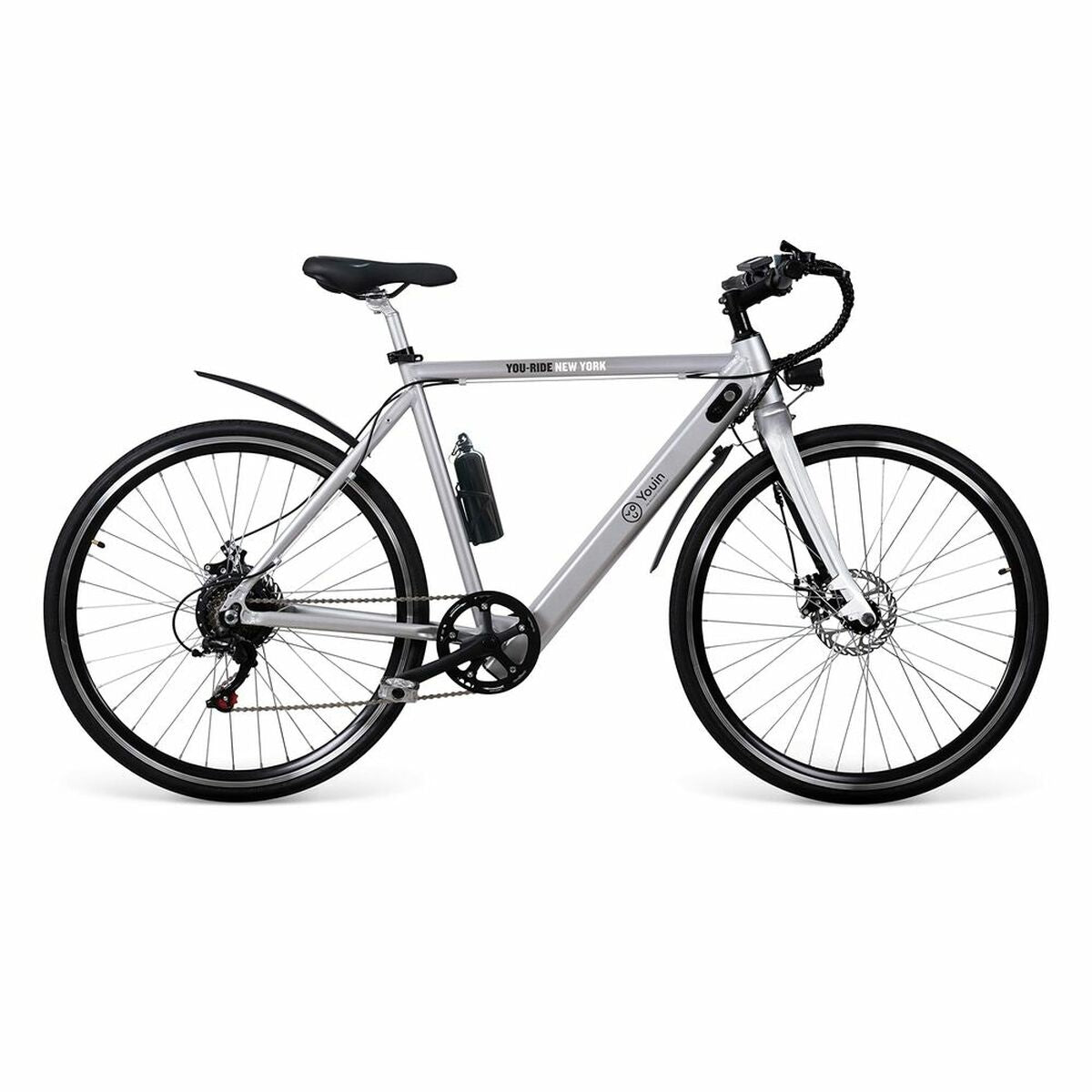 Bicicletă Electrică Youin BK1500 NEW YORK 29" 250W Gri 250 W 7800 mAh 29" - Sport și în aer liber, Ciclism