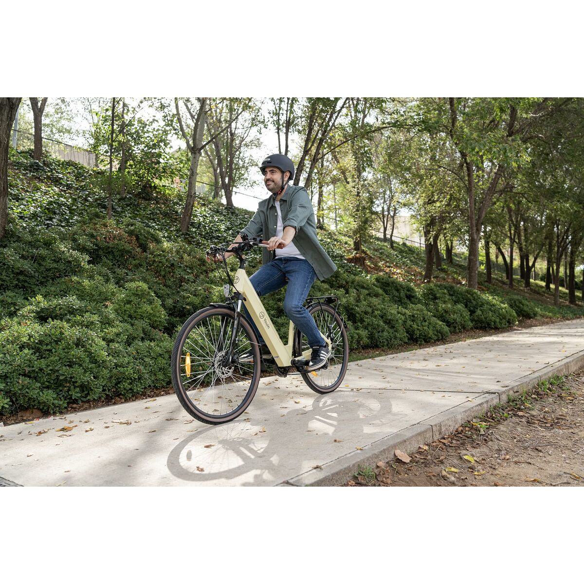Bicicletă Electrică Youin BK2128C Crem 28" 250 W - Sport și în aer liber, Ciclism