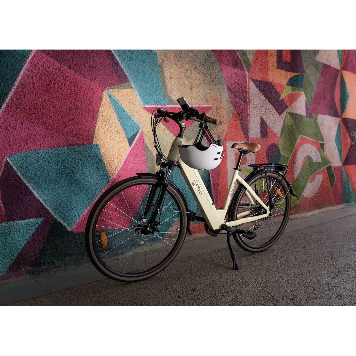 Bicicletă Electrică Youin BK2128C Crem 28" 250 W - Sport și în aer liber, Ciclism
