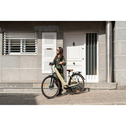 Bicicletă Electrică Youin BK2128C Crem 28" 250 W - Sport și în aer liber, Ciclism