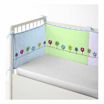 Protector de pătuț Cool Kids Patch Garden (60 x 60 x 60 + 40 cm) - Bebelus, Dormitor