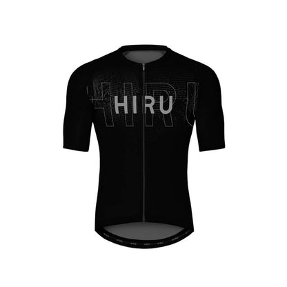 Tricou de ciclism Hiru Core Jersey Negru - Sport și în aer liber, Ciclism