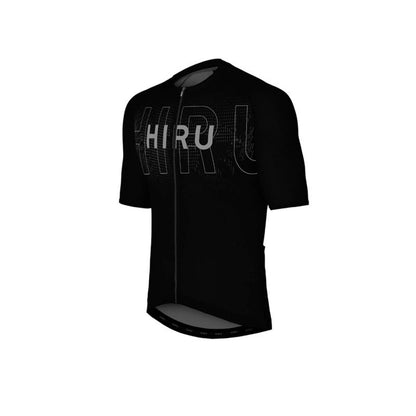 Tricou de ciclism Hiru Core Jersey Negru - Sport și în aer liber, Ciclism