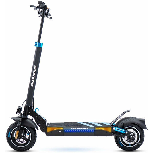 Trotinetă Electrică Smartgyro SG27-152 Negru/Albastru 800 W - Sport și în aer liber, Mobilitate urbană