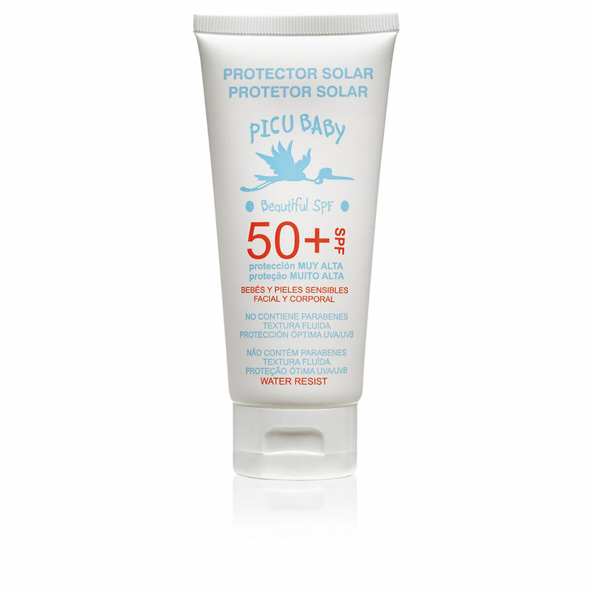 Protecție solară pentru copii Picu Baby Bebés Y Pieles Sensibles Bebeluș SPF 50+ 200 ml - Bebelus, Igienă și îngrijire