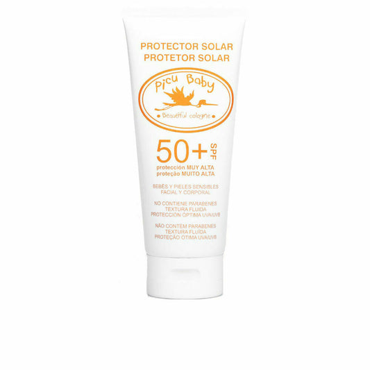 Protecție solară pentru copii Picu Baby Bebés Y Pieles Sensibles Bebeluși SPF 50+ 100 ml - Bebelus, Igienă și îngrijire