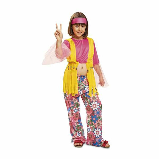 Costum Deghizare pentru Copii My Other Me Hippie 7-9 Ani - Jucarii si jocuri, Costume și accesorii