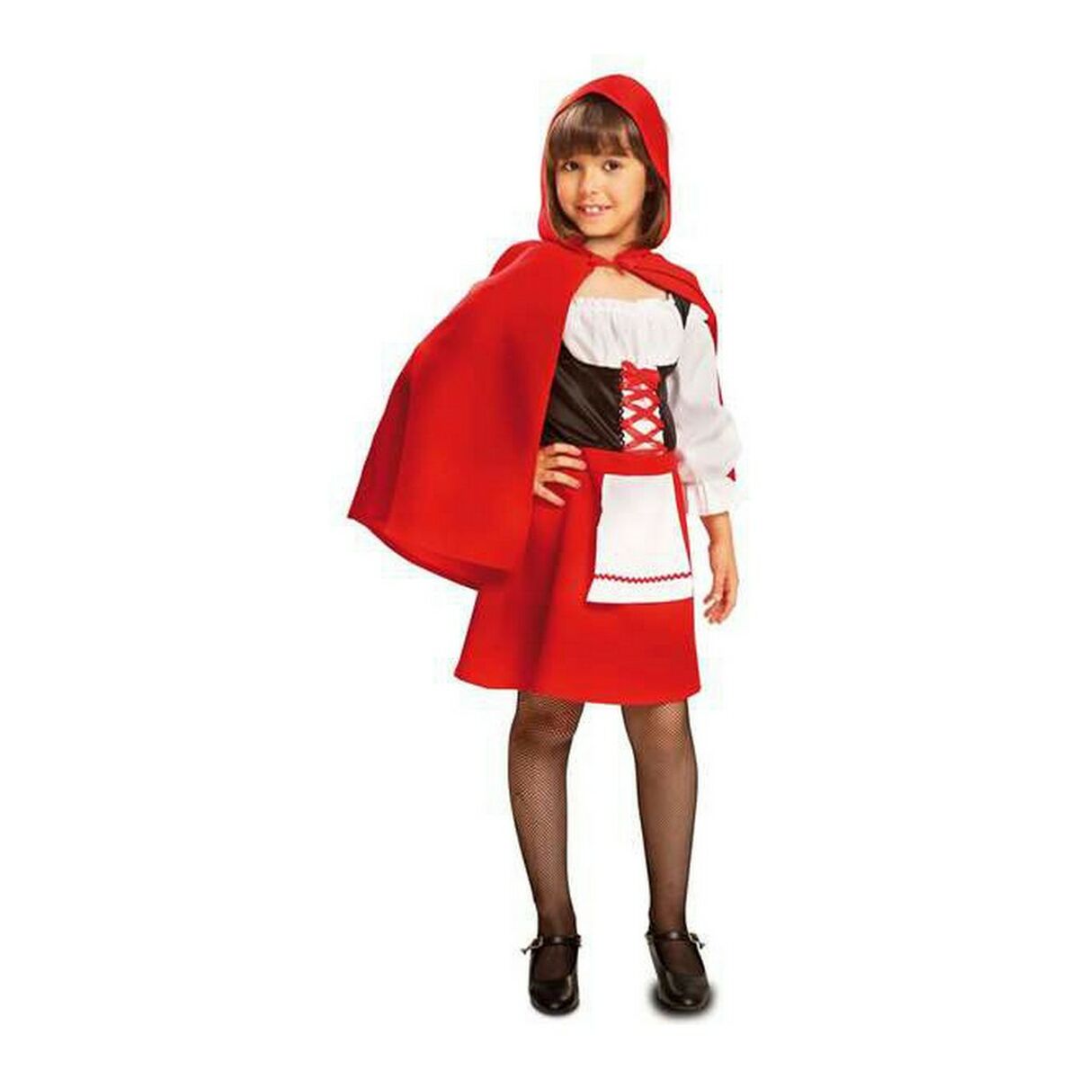 Costum Deghizare pentru Copii My Other Me Red Hiddin Hood 7-9 Ani Roșu - Jucarii si jocuri, Costume și accesorii