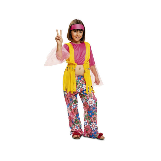 Costum Deghizare pentru Copii My Other Me Flower Hippie 3-4 Ani - Jucarii si jocuri, Costume și accesorii