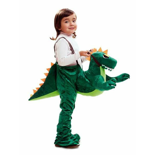 Costum Deghizare pentru Copii My Other Me Dino Rider Verde - Jucarii si jocuri, Costume și accesorii