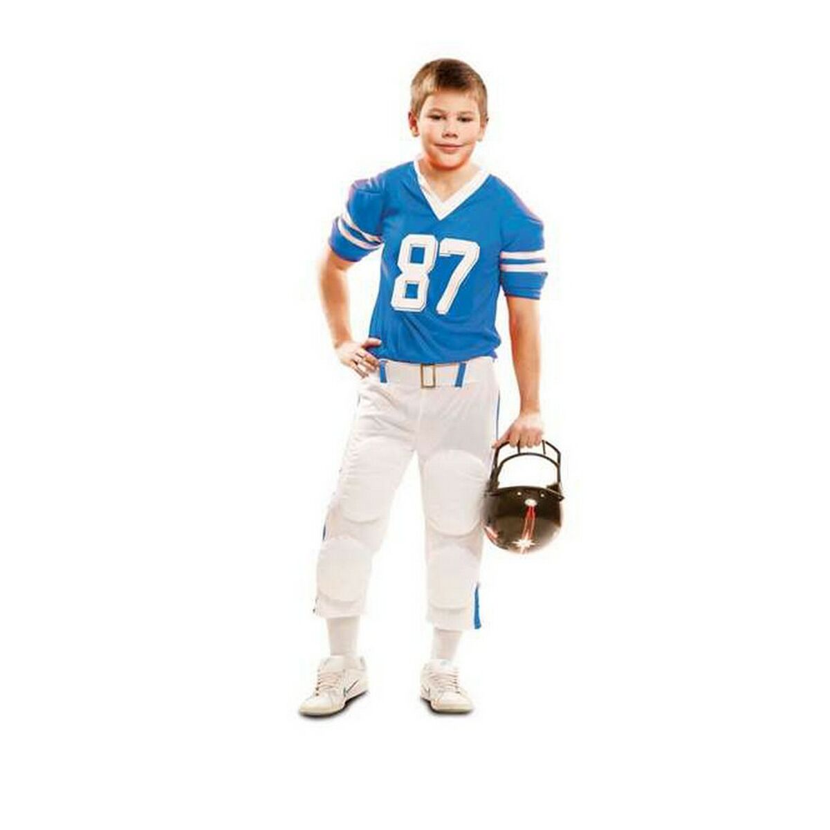 Costum Deghizare pentru Copii My Other Me Albastru Jucător de Rugby - Jucarii si jocuri, Costume și accesorii