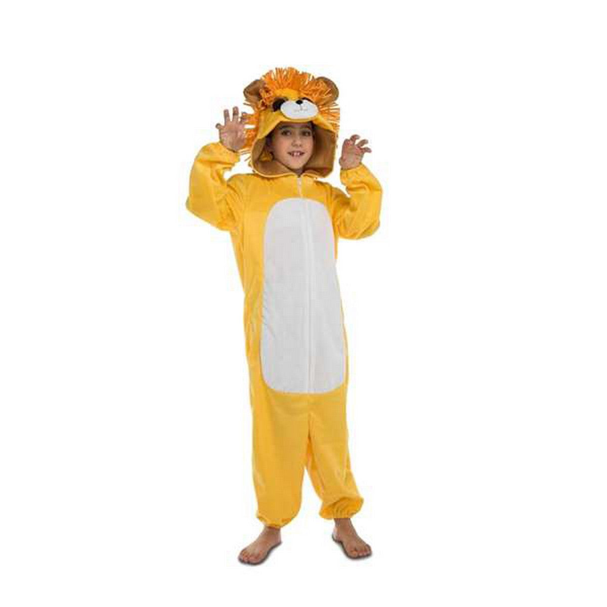 Costum Deghizare pentru Copii My Other Me Big Eyes Leu 10-12 Ani Alb Negru - Jucarii si jocuri, Costume și accesorii