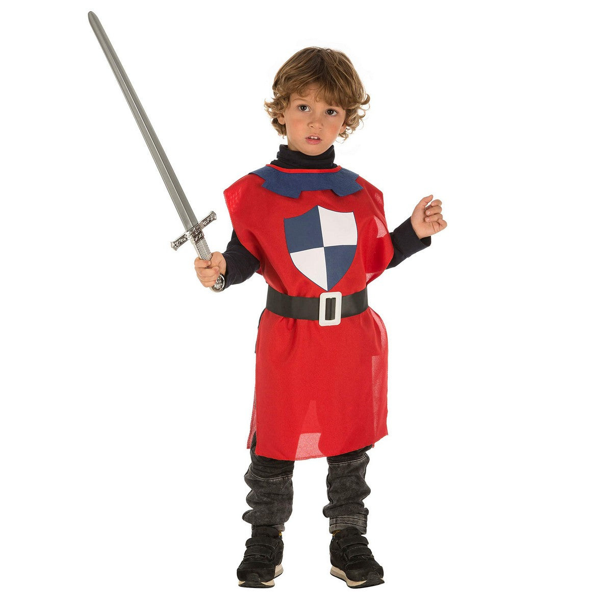Costum Deghizare pentru Copii My Other Me Roșu Războinic Medieval 3-6 ani - Jucarii si jocuri, Costume și accesorii