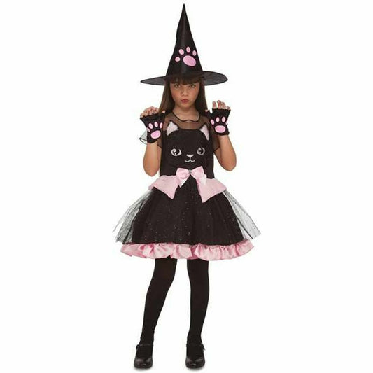 Costum Deghizare pentru Copii My Other Me Negru Vrăjitoare Motănel - Jucarii si jocuri, Costume și accesorii