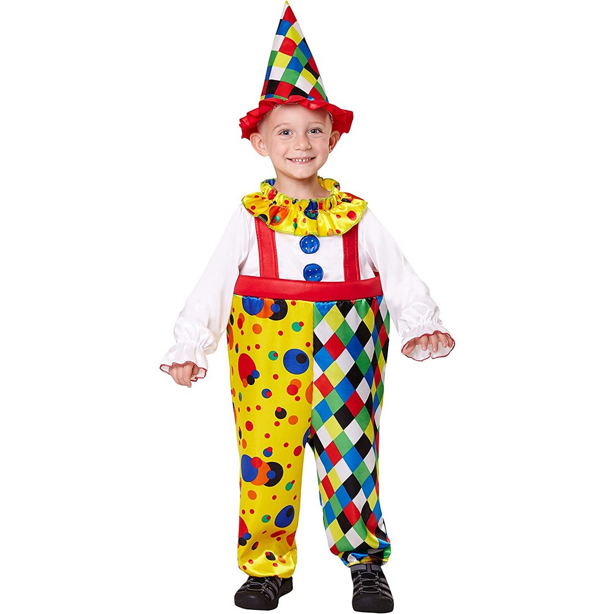 Costum Deghizare pentru Copii My Other Me Clovn 1-2 ani Roșu (2 Piese) - Jucarii si jocuri, Costume și accesorii
