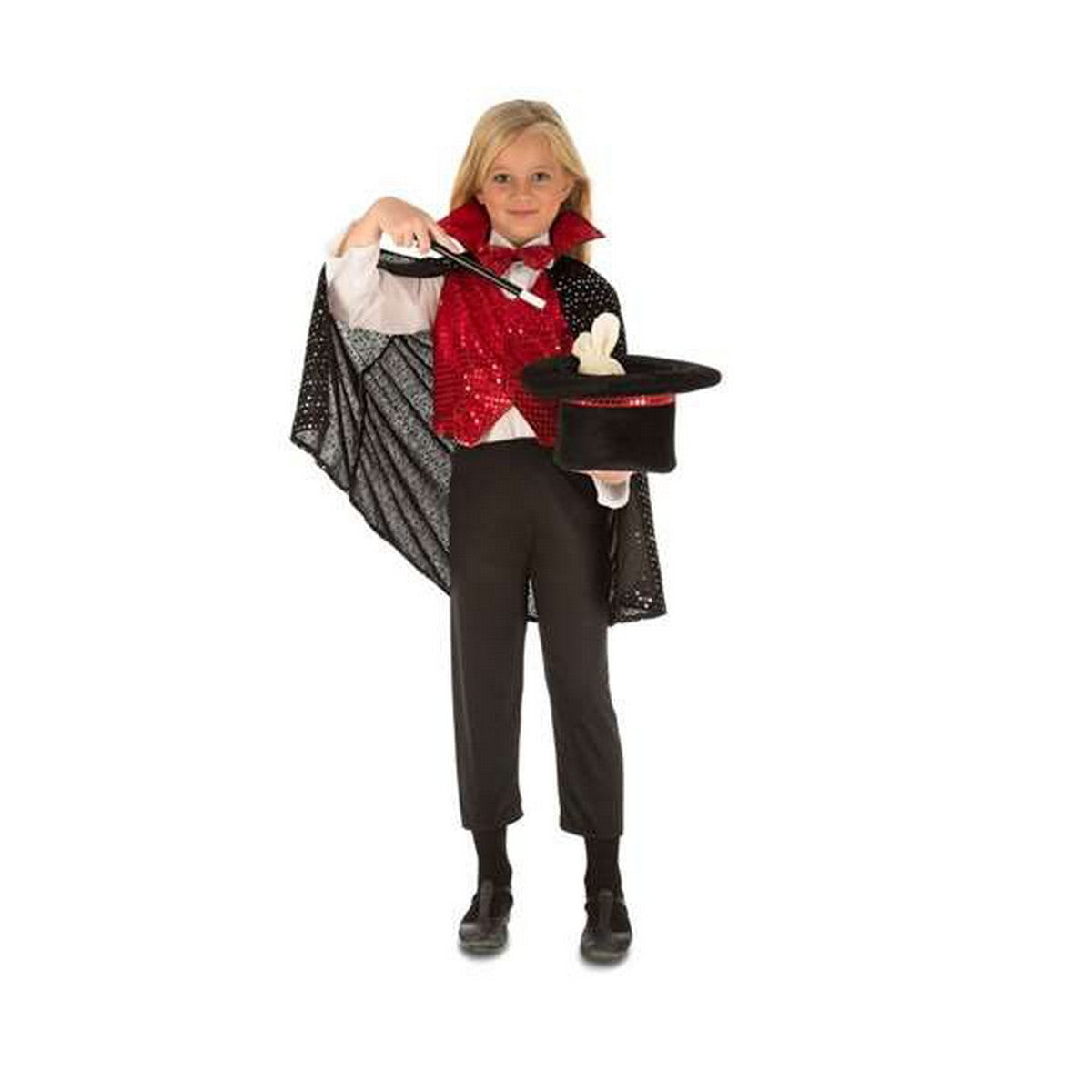 Costum Deghizare pentru Copii My Other Me Magician Roșu (4 Piese) - Jucarii si jocuri, Costume și accesorii