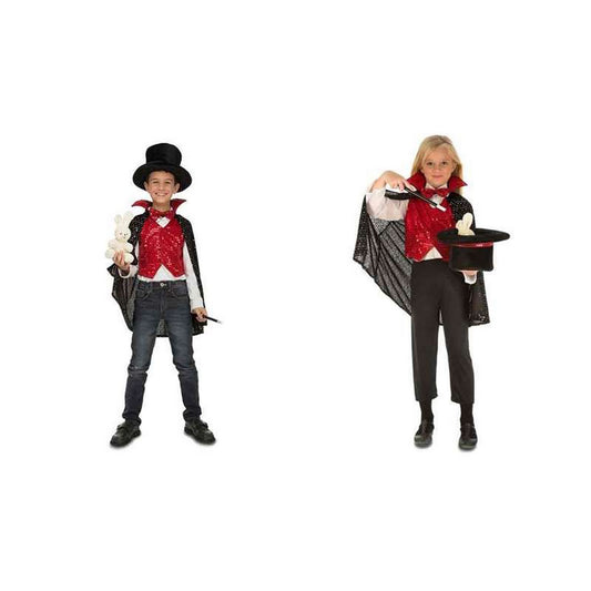 Costum Deghizare pentru Copii My Other Me Magician Roșu (4 Piese) - Jucarii si jocuri, Costume și accesorii