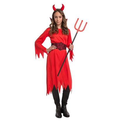 Costum Deghizare pentru Copii My Other Me Diavoliță 5-6 Ani - Jucarii si jocuri, Costume și accesorii