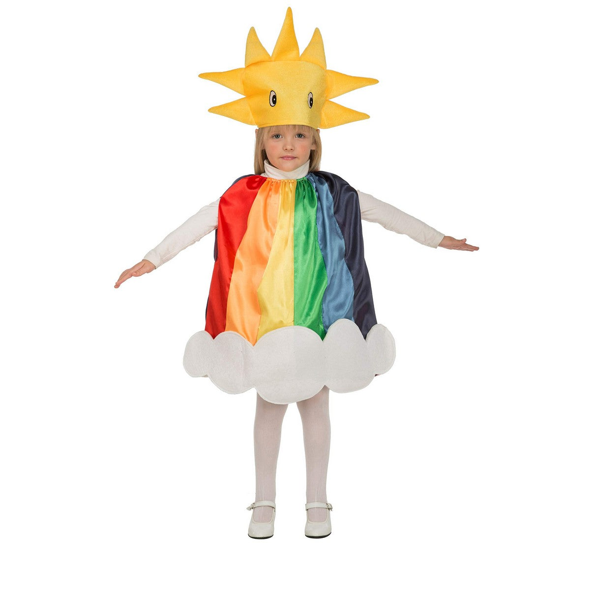 Costum Deghizare pentru Copii My Other Me Curcubeu 1-2 ani Negru - Jucarii si jocuri, Costume și accesorii