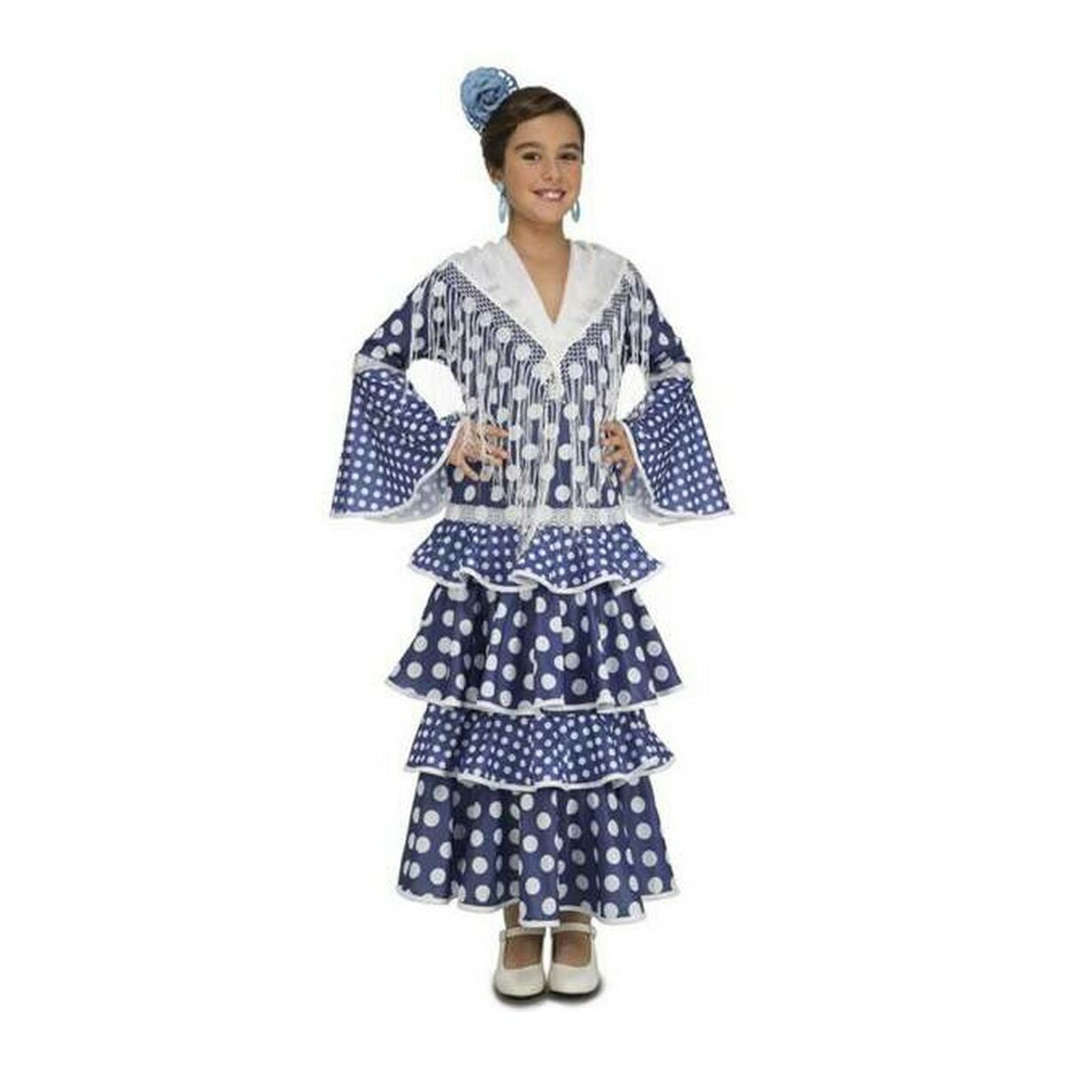 Costum Deghizare pentru Copii My Other Me Alvero Albastru Dansatoare de Flamenco - Jucarii si jocuri, Costume și accesorii