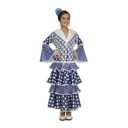 Costum Deghizare pentru Copii My Other Me Alvero Albastru Dansatoare de Flamenco - Jucarii si jocuri, Costume și accesorii