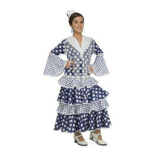 Costum Deghizare pentru Copii My Other Me Soleá Albastru Dansatoare de Flamenco - Jucarii si jocuri, Costume și accesorii