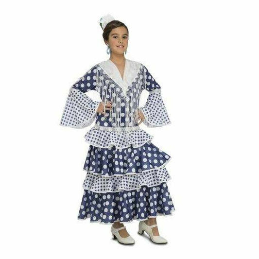 Costum Deghizare pentru Copii My Other Me Dansatoare de Flamenco Albastru 5-6 Ani - Jucarii si jocuri, Costume și accesorii