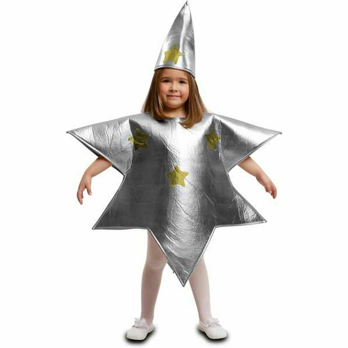 Costum Deghizare pentru Copii My Other Me Argintiu Stea - Jucarii si jocuri, Costume și accesorii