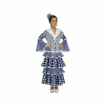 Costum Deghizare pentru Copii My Other Me 204881 Dansatoare de Flamenco Albastru - Jucarii si jocuri, Costume și accesorii