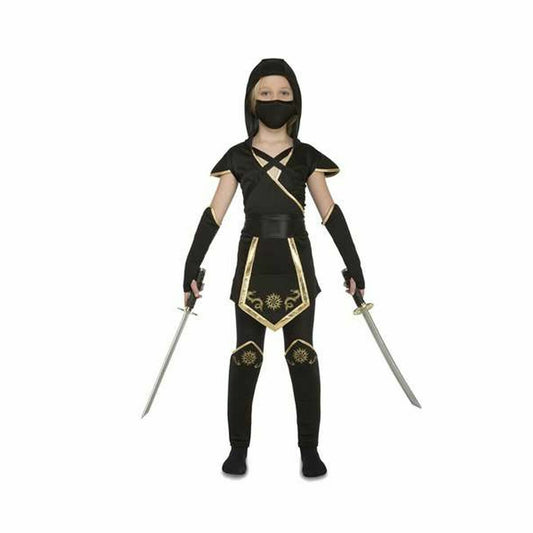 Costum Deghizare pentru Copii My Other Me Negru Ninja (5 Piese) - Jucarii si jocuri, Costume și accesorii