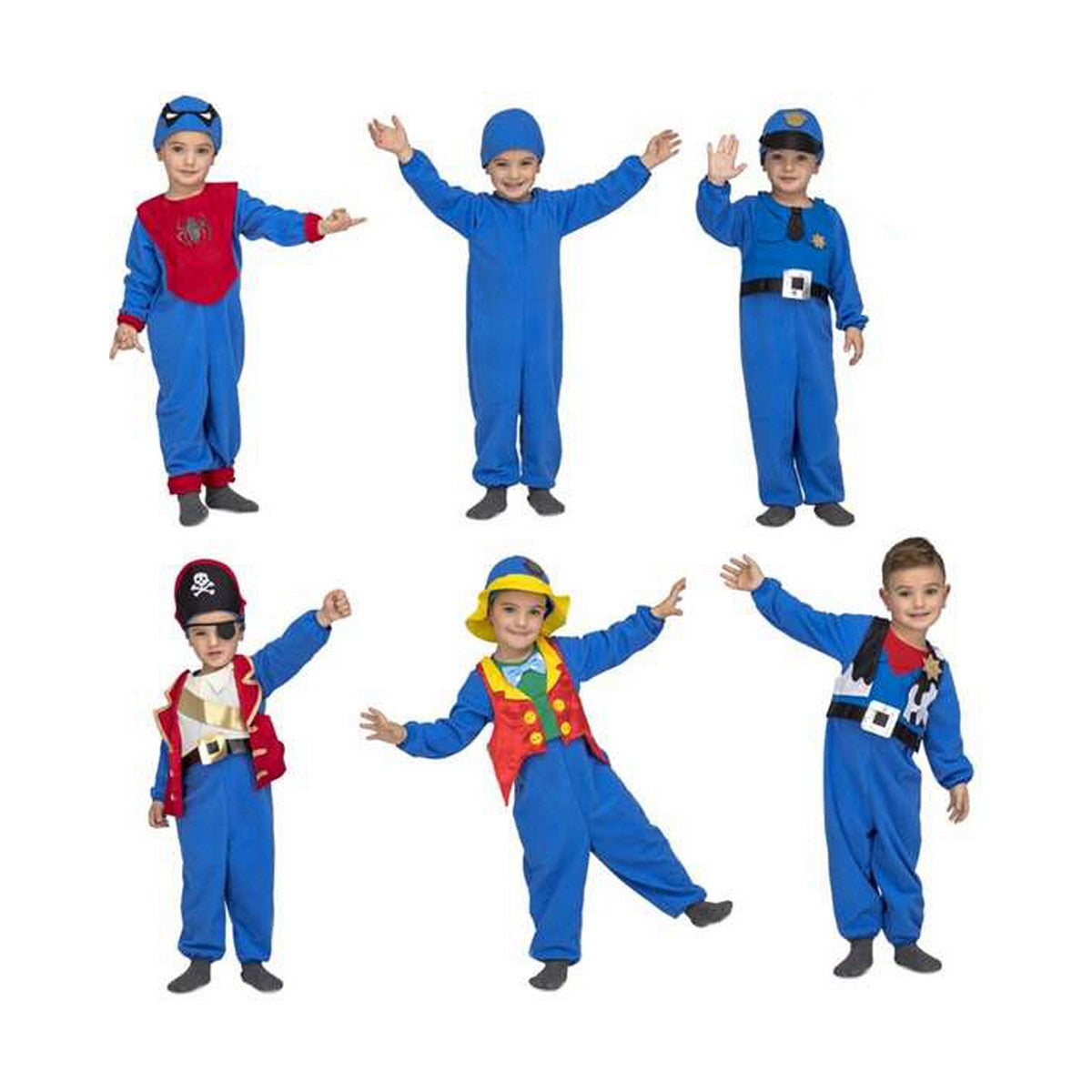 Costum Deghizare pentru Copii My Other Me Quick 'N' Fun Albastru - Jucarii si jocuri, Costume și accesorii