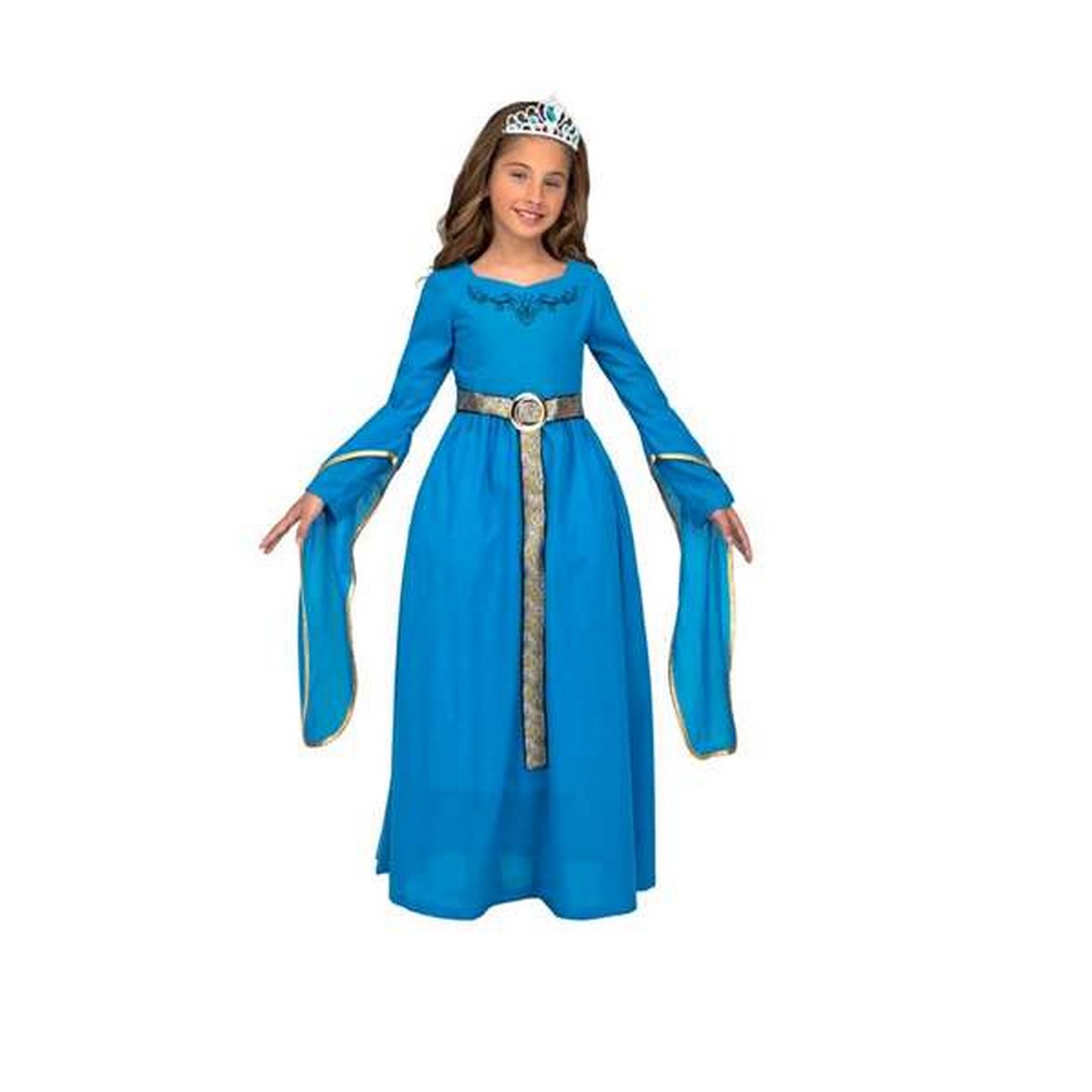Costum Deghizare pentru Copii My Other Me Albastru Prințesă Medievală 5-6 Ani - Jucarii si jocuri, Costume și accesorii