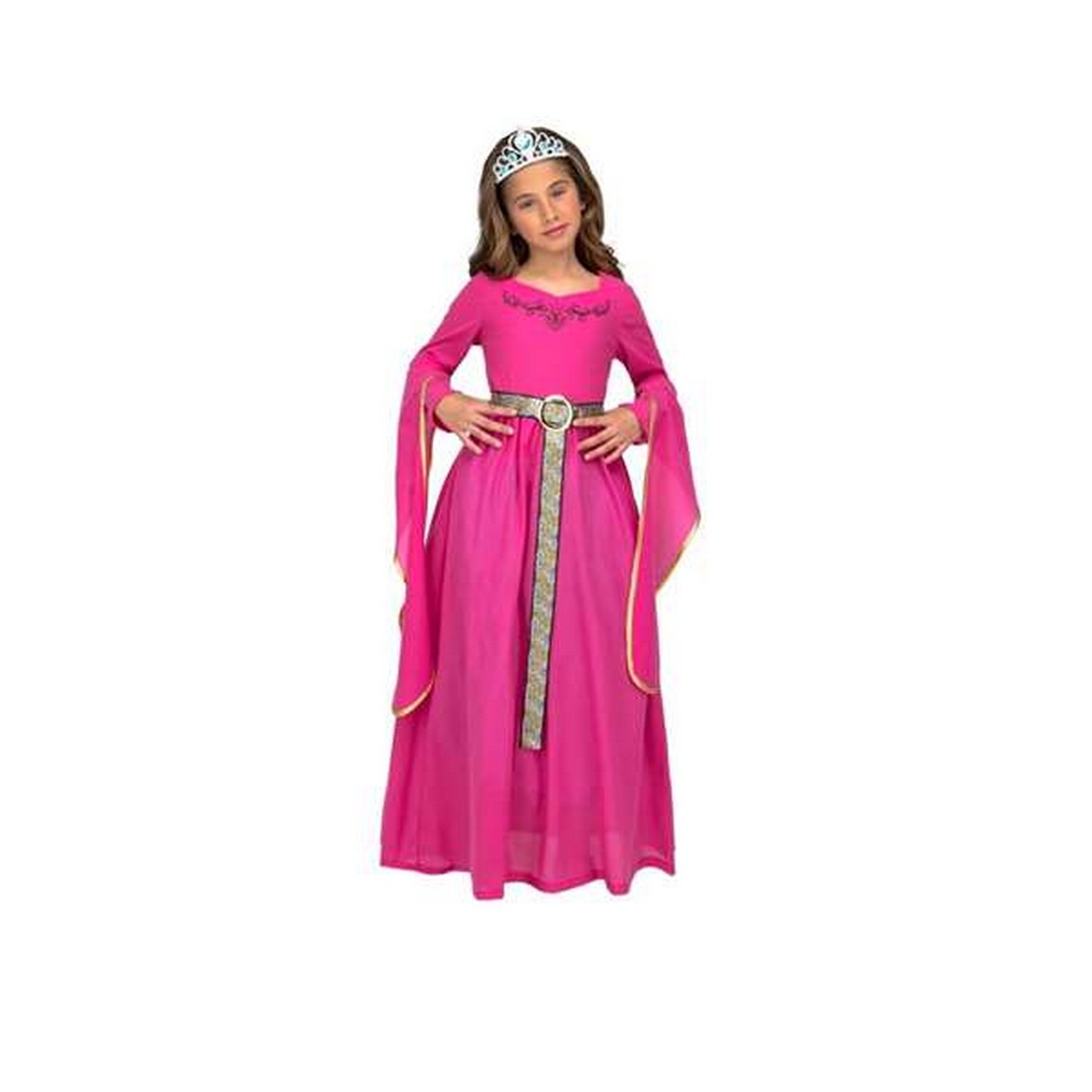 Costum Deghizare pentru Copii My Other Me Roz Prințesă Medievală 10-12 Ani - Jucarii si jocuri, Costume și accesorii