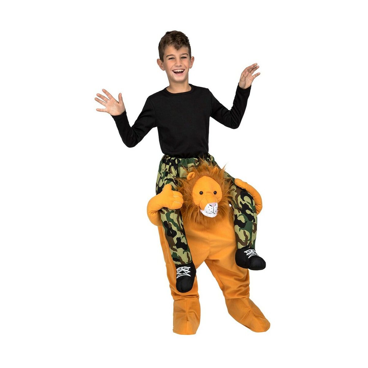 Costum Deghizare pentru Copii My Other Me Leu Mărime unică Maro - Jucarii si jocuri, Costume și accesorii