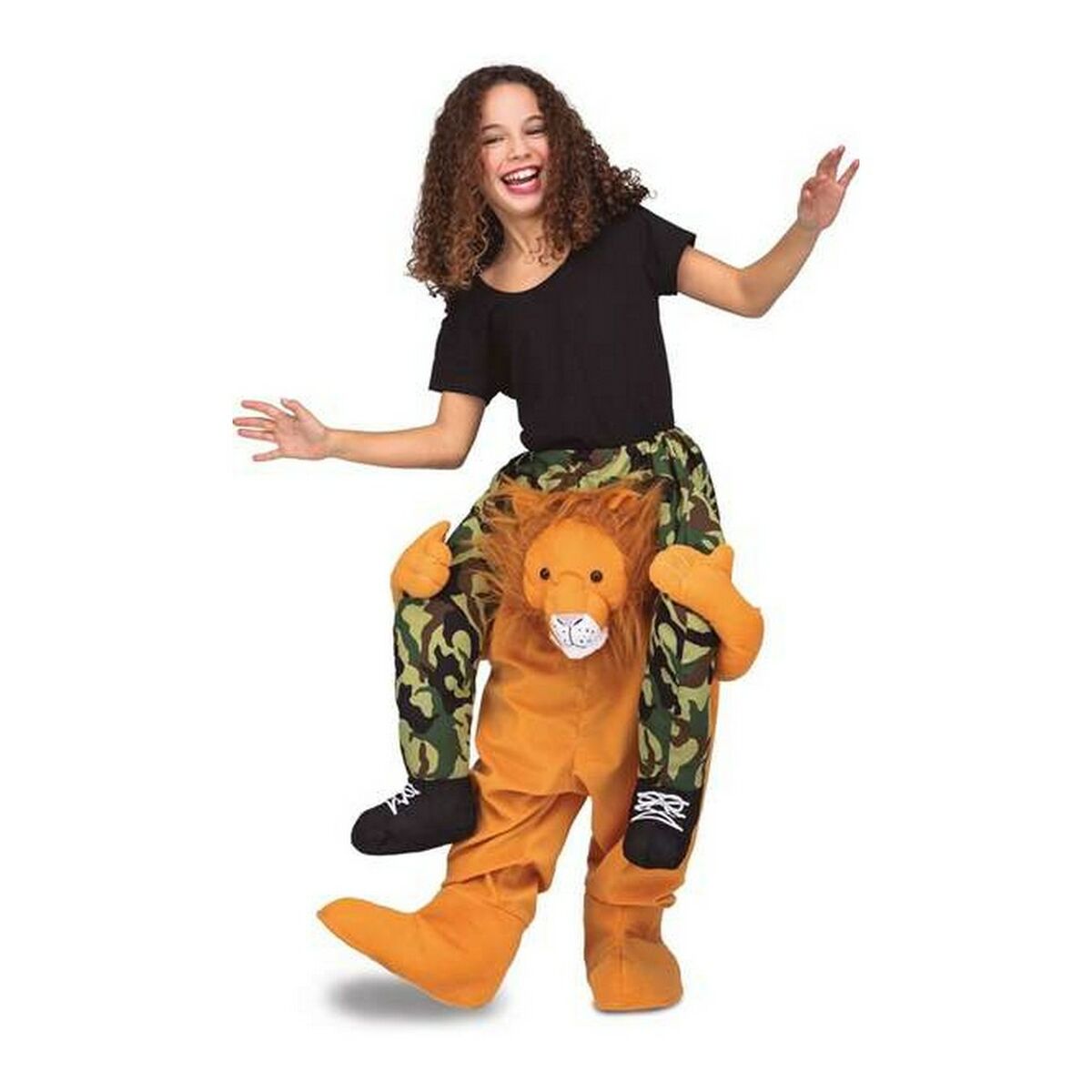 Costum Deghizare pentru Copii My Other Me Leu Mărime unică Maro - Jucarii si jocuri, Costume și accesorii