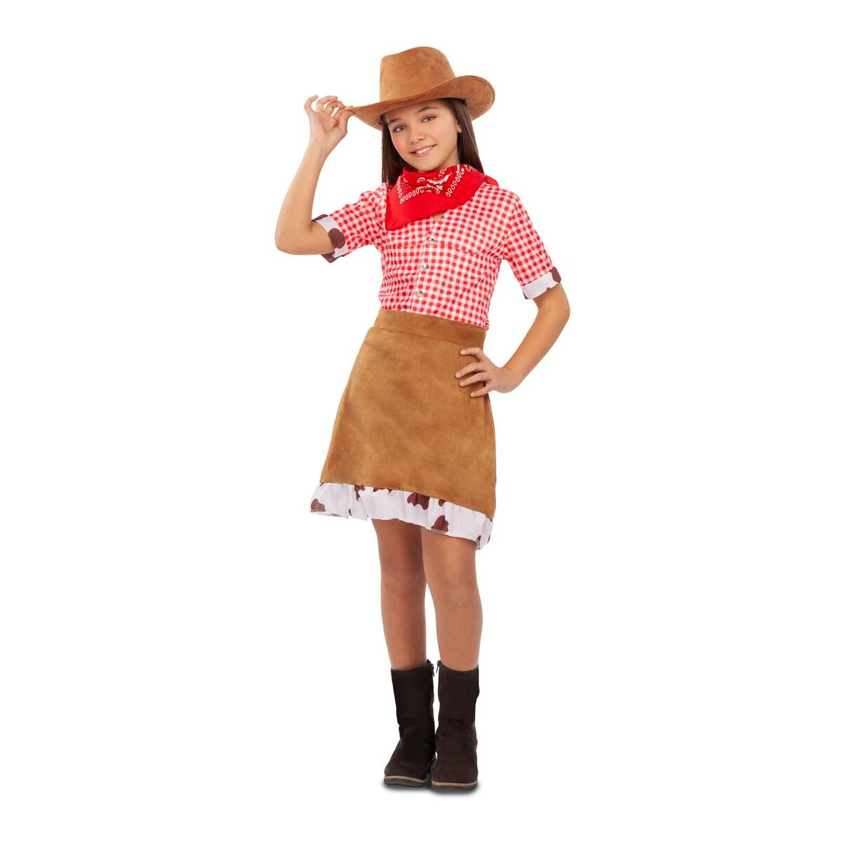 Costum Deghizare pentru Copii My Other Me Cowgirl (3 Piese) - Jucarii si jocuri, Costume și accesorii
