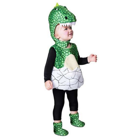 Costum Deghizare pentru Copii My Other Me 206090 Verde Dinozaur S 3-4 Ani - Jucarii si jocuri, Costume și accesorii