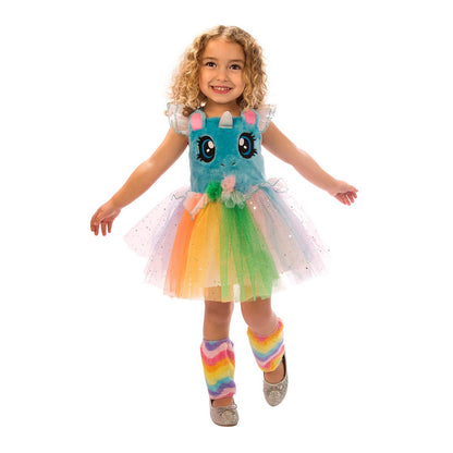 Costum Deghizare pentru Copii My Other Me Albastru Unicorn Ochi 3-4 Ani - Jucarii si jocuri, Costume și accesorii