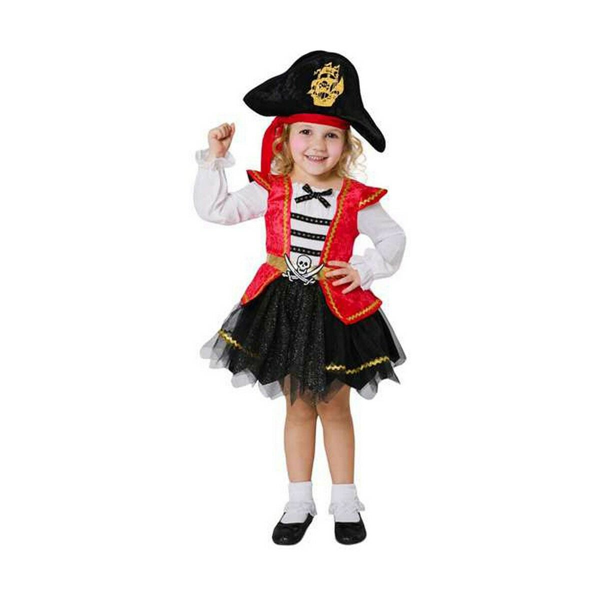 Costum Deghizare pentru Copii My Other Me Negru/Roșu Pirat - Jucarii si jocuri, Costume și accesorii