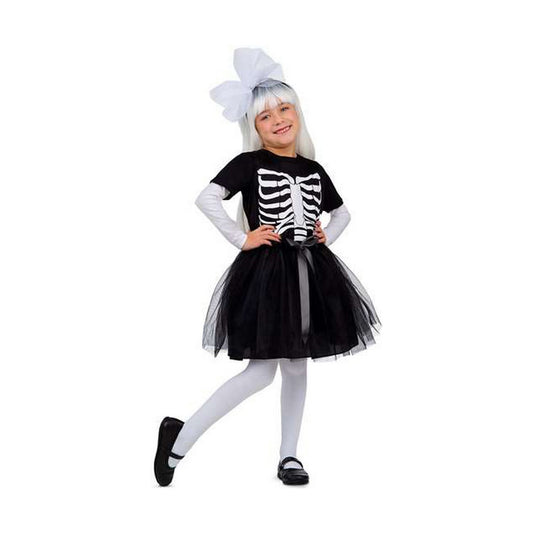 Costum Deghizare pentru Copii My Other Me Schelet Tutu Negru (3 Piese) - Jucarii si jocuri, Costume și accesorii