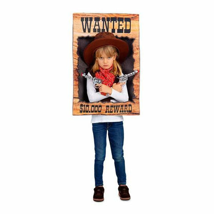 Costum Deghizare pentru Copii My Other Me Wanted Cowboy Mărime unică 3 Piese - Jucarii si jocuri, Costume și accesorii